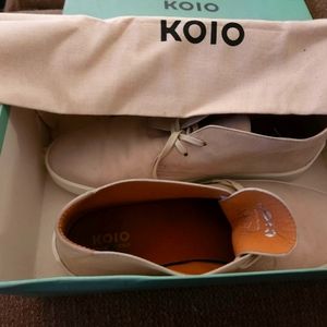 Koio 'Dune' Color Chukka in Size 11/44 in Excellent Condition